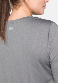 sheego Funktions-Langarmshirt mit reflektierendem Rückendruck Bild 4