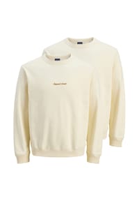 JACK & JONES - Sweatshirt 2er Pack Norrebro - Antique white