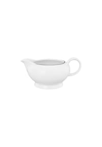 Seltmann Weiden Sauciere Lido Black Line 500 ml weiß - LIDO BLACK LINE - weiß