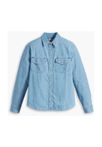 Levi's® - Jeanshemd, Klappkragen, für Damen - 0 18 OLD 517 BLUE