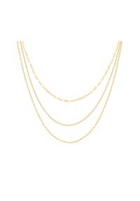 caї - Collier 925/- Sterling Silber - gelb