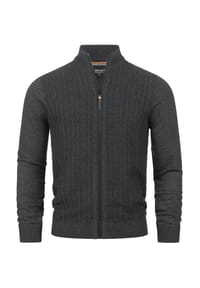 INDICODE - Strickjacke INCason - Black
