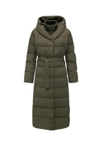 ragwear™ - Steppmantel Niani Long - Black