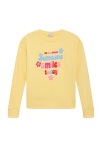 MANGUUN - Sweatshirt, Rippbündchen, für Kinder - 4 LEMON