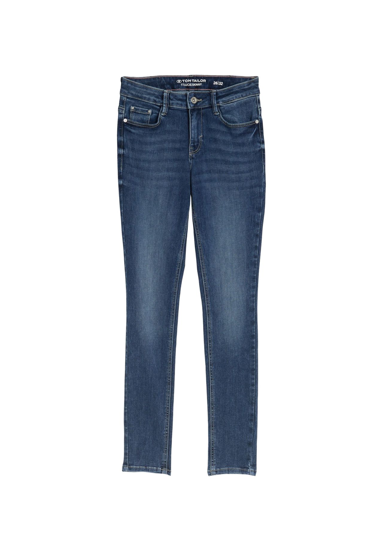 Tom Tailor Jeanshose, Skinny, FüR Damen, Blau, 27/32