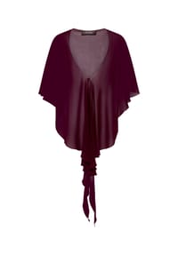 Vera Mont - Chiffonstola mit Volant - 4527 VINTAGE BLOS