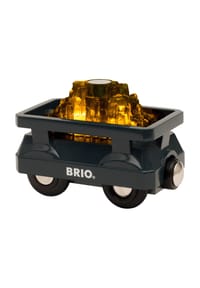 BRIO® - World - Goldwaggon mit Licht - 