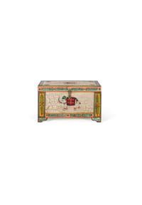 GINER & COLOMER - Kommode aus Mangoholz, 80 cm, ethnischer, handgefertigter Stil - 46 x 80 x 43 - mehrfarbig