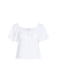 O'NEILL - top HUGHES WOVEN TOP Snow White - weiß