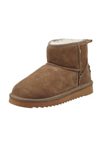 MUSTANG® - Leder Stiefelette - Schwarz