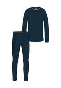 normani® - Kinder Merino Thermo Unterwäsche - Bordeaux