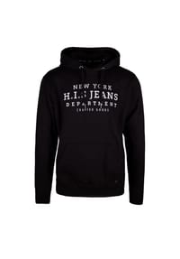 H.I.S - Kapuzensweatshirt Hoodie Crafted Goods - black