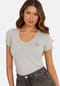 GUESS T-Shirt Kurzarmshirt MINI TRIANGLE Bild 5