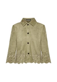 BETTY BARCLAY - Blazer-Jacke mit Knöpfen - Soft Olive