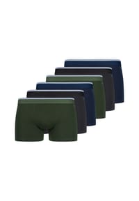 SKINY® - Retro Short / Pant 6er Pack Basic - Blau / schwarz