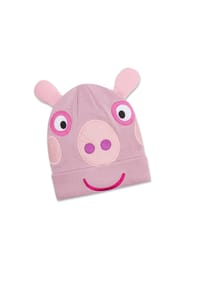 koaa - Peppa Wutz – Maskottchen Mütze - Pink