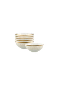 Villeroy & Boch Dessertschalen Ivoire ø 13 cm 6er Set weiß-gold - IVOIRE - weiß-gold