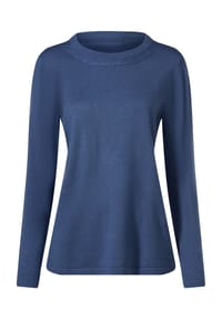 SIEH AN! - Langarm-Pullover - jeansblau