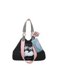 Fritzi aus Preußen Malibu Denim Limited Barbie - Shopper Izzy Medium Barbie mit abnehmbarem Brillenetui - Denim Blacky