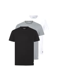 G-STAR RAW - Herren T-Shirt, 3er Pack - COVE, Rundhals, einfarbig - Schwarz