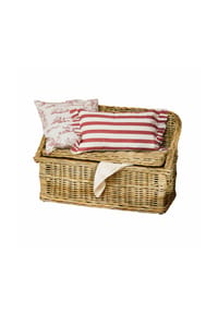 LOBERON - Truhenbank Fableton braun - braun