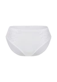 CONTURELLE felina - Provence Midislip, floral, Stickerei, für Damen - 03 WEISS