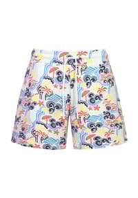 mey - Palm Shades Schlafanzug-Shorts, Gummibund, Tunnelzug, für Damen - 297 NEW SECCO