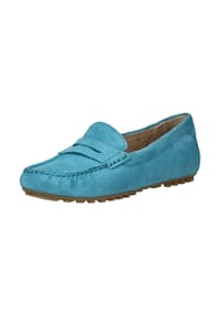 Caprice - Veloursleder Slipper - Blau