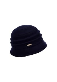 SEEBERGER - Glockenhut, Emblem, für Damen - 61 SWALLOW BLUE