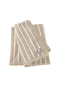 Musterring - Duschtuch NEEDLESTRIPE - Anthrazit