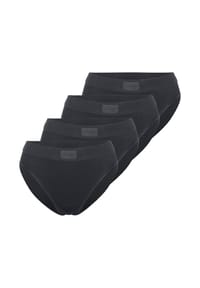 sloggi - Tai Slip 4er Pack Double Comfort T - Schwarz