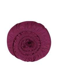 SCHIESSER - Spannbettlaken Flexi aus Baumwolle und Elasthan für extra hohe Matratzen - Aubergine