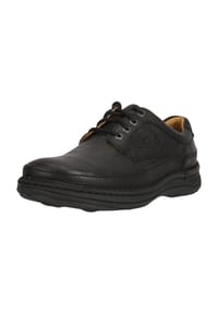 CLARKS® - Leder Halbschuhe - Schwarz