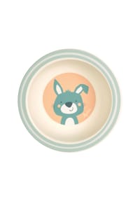 sigikid® Schüssel Hase rPET "4 Freunde" ,  für Kleinkinder und Kinder - GESCHIRR - apricot
