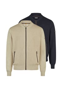 redmond - Strickjacke 2er Pack Basic - Beige