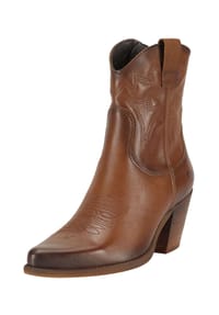 Felmini - Leder Stiefelette - Braun