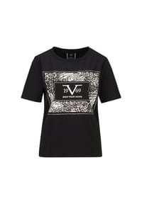 19V69 ITALIA - T-Shirt BELLARA EMBELLISH - Black