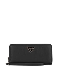 GUESS - Laurel II SLG Large Zip Around - Geldbörse 12cc 20 cm (garnet) - black