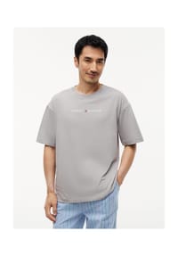 TOMMY HILFIGER - Loungewear-Oberteil Original, Baumwolle, für Herren - C5I  BLUE