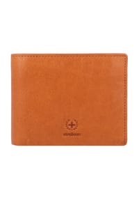 strellson BLACK WALL - Geldbörse "Blackwall", Leder, uni, für Herren - black