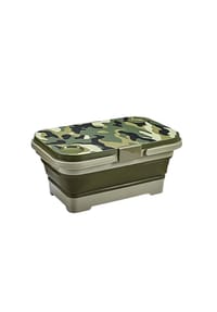 COFI - 3in1 Picknickkorb - Klappbarer Korb mit Deckel und Tischfunktion - 