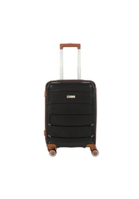 cocoono Graz - Graz 4 Rollen Kabinentrolley S 55 cm - schwarz-braun
