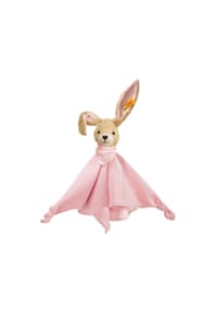 Steiff - Schmusetuch "Hoppel Hase", 28 cm - ROSA