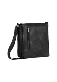 camel active TRACES - Umhängetasche, Kunstleder, Magnetverschluss - BLACK 060