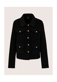 MADELEINE - Doubleface-Jacke im Utility-Stil - schwarz