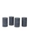 LOBERON Kerze 4er Set Braga anthrazit Bild 1