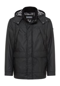 GALERIA - Parka, Stehkragen, für Herren - BLACK AS ORIGINAL