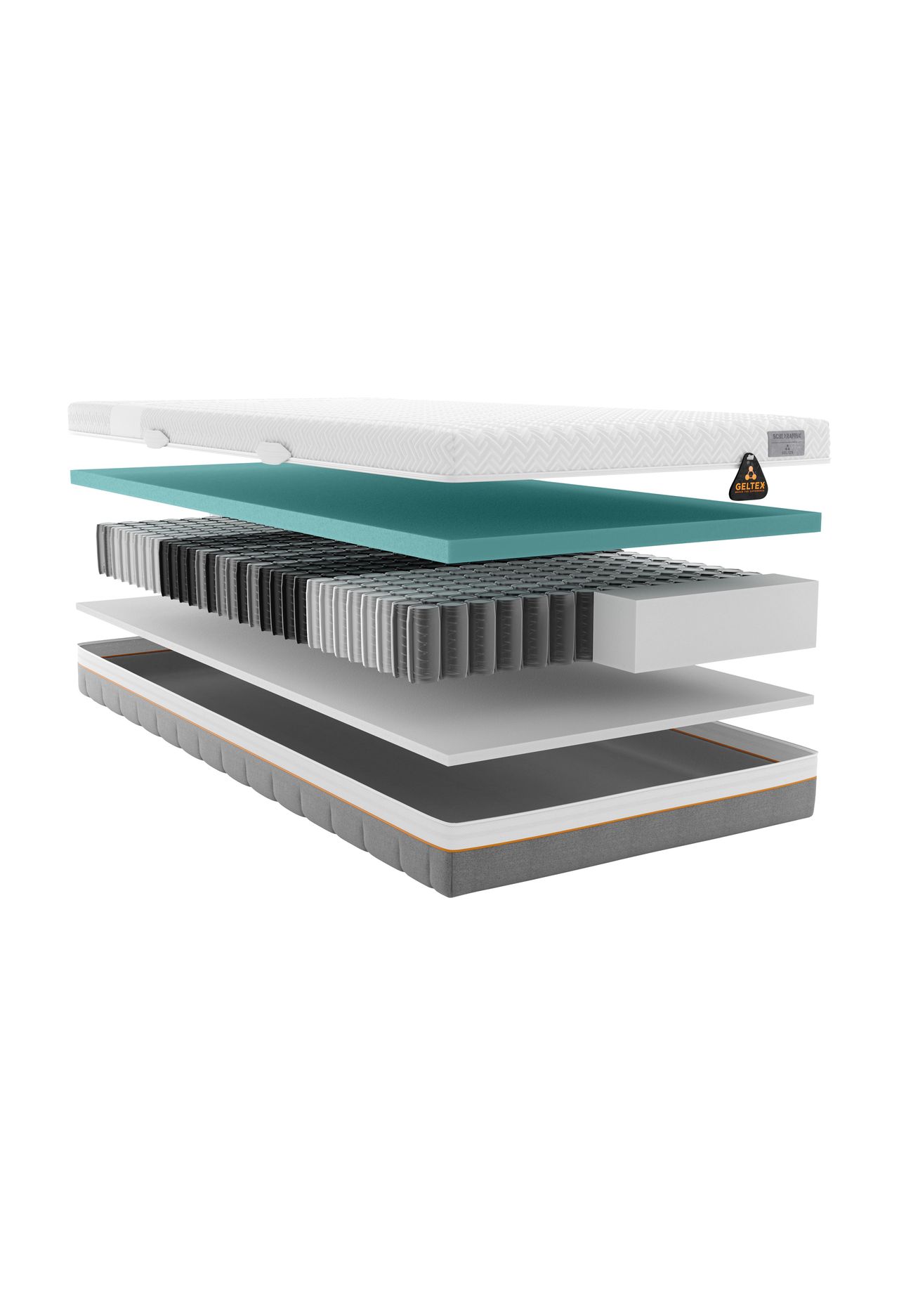 SCHLARAFFIA® Taschenfederkern-Matratze “GELTEX Quantum Next 220 
