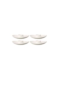 Villeroy & Boch Eierbecher For Me 14.8 x 11.5 cm 4er Set weiß - FOR ME - weiß
