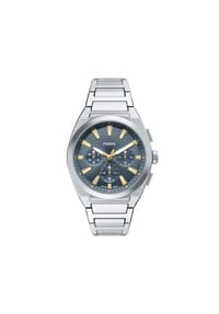 FOSSIL EVERETT - Herren-Chronograph , 'FS6154' - SILBER